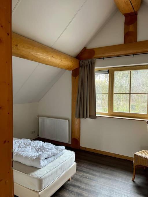 Unieke Houten Villa Met Sauna In Twente - 6P Den Ham المظهر الخارجي الصورة