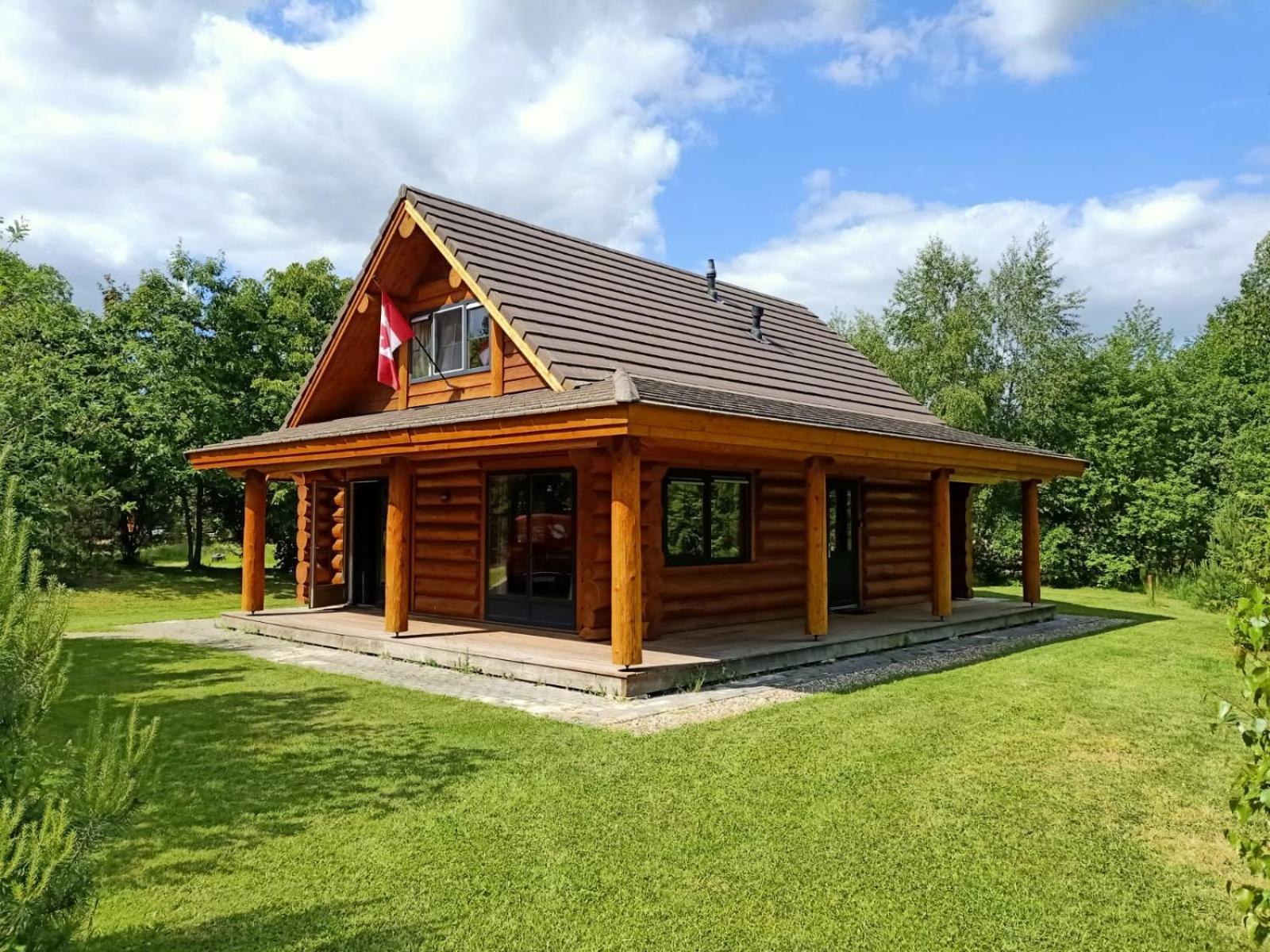 Unieke Houten Villa Met Sauna In Twente - 6P Den Ham المظهر الخارجي الصورة