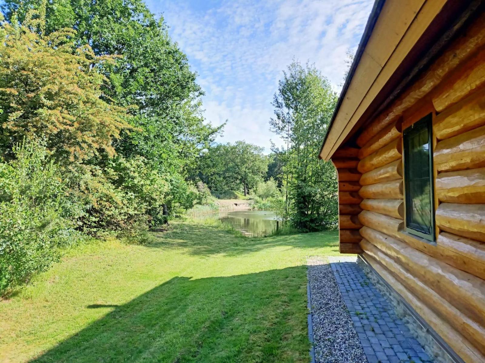 Unieke Houten Villa Met Sauna In Twente - 6P Den Ham المظهر الخارجي الصورة